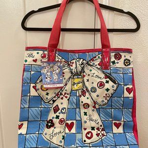 NWT, COLLECTIBLE BRIGHTON LOVE SPARKLE  HOLIDAY TOTE